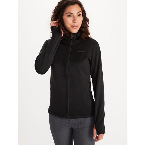 Marmot Olden Polartec Fleece For Womens Black QKR083467